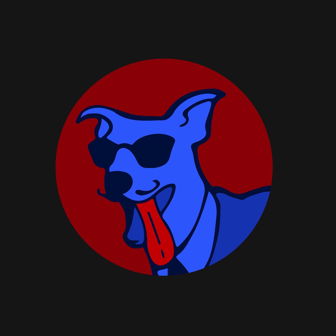 Blue Dog logo design